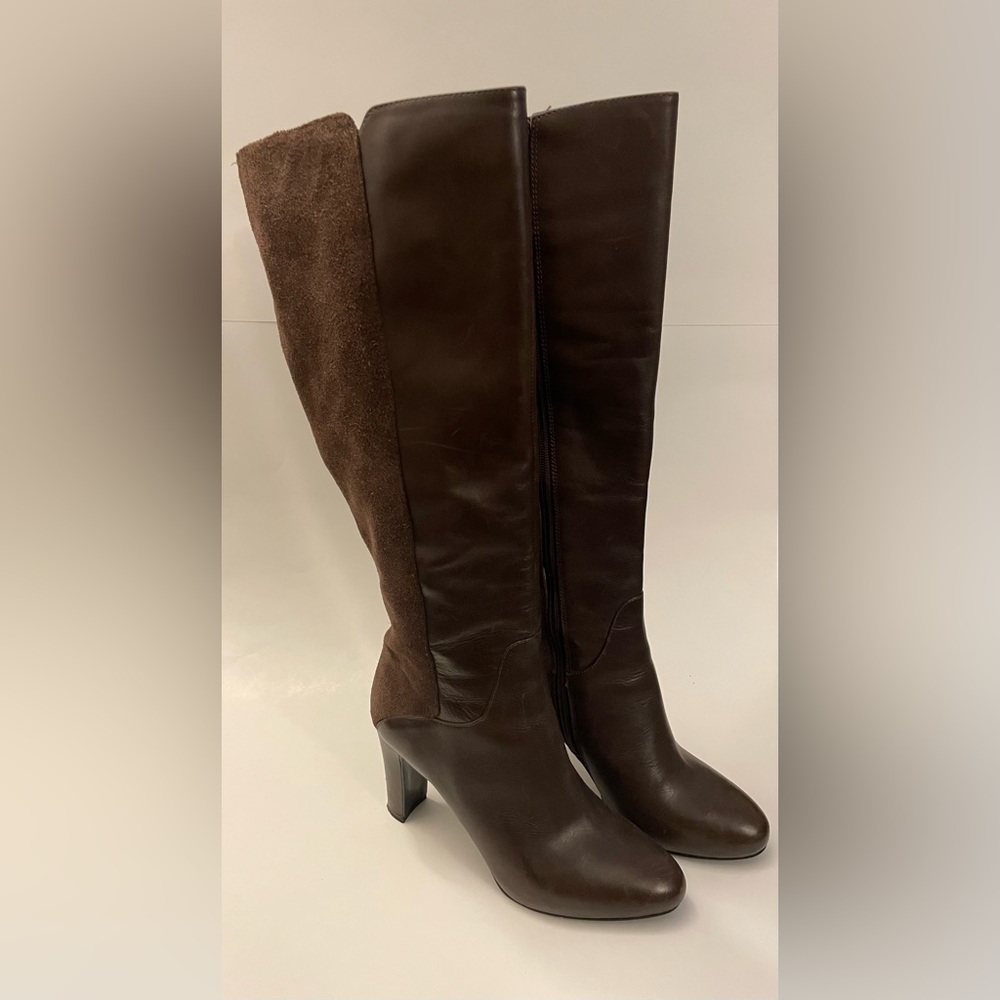 Nine West Dark Brown Tall Boots